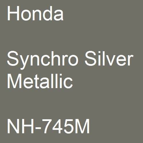 Honda, Synchro Silver Metallic, NH-745M.